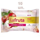 Kit C/10 Sabonetes Vegetais Maçã La Flore 180G - Davene