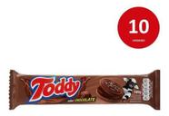 Kit C/10 Toddy Recheado Chocolate 100g