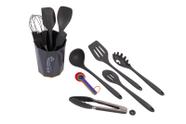 Kit C/11 Peças Utensílios De Cozinha Silicone