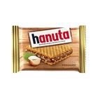 Kit c/ 12 Biscoito Hanuta Com Creme De Avela Ferrero 22g