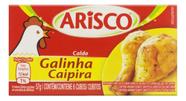 Kit c/ 12 Caldo em Tablete Galinha Caipira Arisco 57g