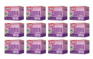 Kit c 12 Chá Misto Sorria Mais Cidreira, Camomila, Lavanda 10 Saches Dr. Oetker