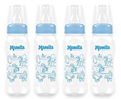 Kit C/12 Mamadeiras Menino Menina Decorada 240Ml - Mamita