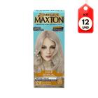 Kit C/12 Maxton Tinta 12.11 Louro Platina Matizadora