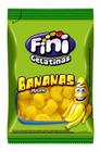 Kit c/ 12 Mini Bala De Gelatinas Fini Sabor Banana 15g