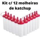 Kit c/ 12 molheiras de katchup 280 ml