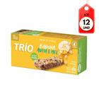 Kit C/12 Trio Barra Cereal Original Banana Aveia e Mel C/3