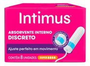 Kit c/ 2 Absorvente Interno Super 8 Unidades Intimus