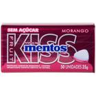 Kit c/ 2 Bala Mentos Kiss Fruit 35g