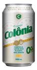 Kit c/ 2 Cerveja Malzbier Preta Sem Alcool Colonia 350ml