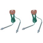 Kit C/2 Cordas de Pular Ajustável Exercício Funcional Fitness Funcional Cores