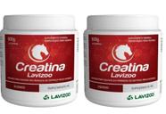 Kit c/2 Creatina Lavizoo 500g - Creatina Para Equinos E Potros