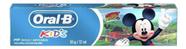 Kit c/ 2 Creme Dental Infantil Mickey Kid's 50g Oral-B