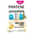 Kit c/ 2 Kit Pantene Shampoo 350ml + Condicionador 175ml