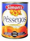 Kit c/ 2 Pessego Em Calda Simons Metades Extra 430g