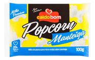 Kit c/ 2 Pipoca para Micro-Ondas Manteiga Caldo Bom 100g