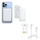 Kit C/2 Power Bank Sem Fio Magsafe + Carregador Compatível Para iPhone XR 11 12 13 14 15 Pro Max