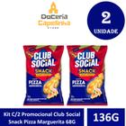 Kit C/2 Promocional Club Social Snack Pizza Marguerita 68G