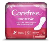 Kit c/ 2 Protetores diarios Carefree Protecao Protecao 15un