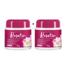 Kit c/2 Rosativ Creme Rosa Mosqueta Anti Rugas Abelha Rainha