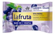 Kit c/ 2 Sabao em barra Davene Vegetal Uva Roxa La Fruta