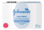 Kit c/ 2 Sabonete em barra cremoso Johnson's Baby original