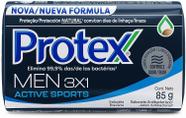 Kit c/ 2 Sabonete Em Barra Protex Men Sport 85G