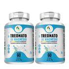 KIT C/2 Treonato De Magnésio 500mg - 60 Cápsulas - Fits Life