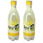 Kit c/ 2 Vinhos de Arroz Coreano Makgeolli Banana 750ml