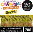 Kit c/20 Promocional Salgadinho Torcida Cebola 70g