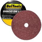 Kit C/ 25 Disco Lixa Ferro 4.1/2x7/8 G24 Beltools