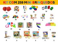 Kit C/ 259 Mini Brinquedos para Prendas, lembrancinha, sacolinha surpresa, Festa Junina