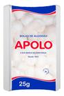 Kit c/ 3 Apolo Bolas De Algodao 25g