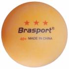 Kit C/3 Bolas Tenis de Mesa - Ping Pong 3 Estrelas - Brasport