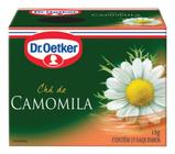 Kit c/ 3 Cha Camomila Dr. Oetker Caixa 15g 15 Unidades