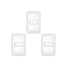 Kit C/3 - Conjunto Pial Pop Modulo Com Placa 4X2 - 1 Para...