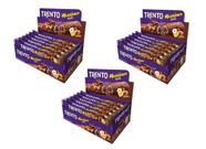 Kit c/ 3 Cx Trento Chocolate Massimo Nuts c/ Nozes 16un x 480g