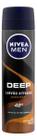 Kit c/ 3 Desodorante Aerossol Nivea Men Deep 150ml