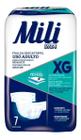 Kit c/ 3 Fralda adulto Mili Vita Care XG 7 unidades