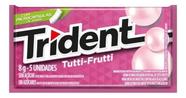 Kit c/ 3 Goma De Mascar Sabor Tutti Frutti Trident 8g