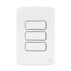 Kit c/ 3 int paralelo triplo c/ placa 4 x 2 compose weg