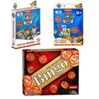 Kit C/ 3 Jogos Bingo + Rouba Monte + Memória Patrulha Canina