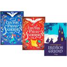 Kit c/3 livros contos de fadas - irmãos grimm e andersen