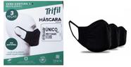 Kit C/3 Mascaras Facial Em Dupla Camada Canelada Trifil - W06117