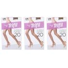 Kit C/3 Meia Calça Trifil Clássica Europeu Fio 20 (W06308)