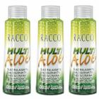 Kit c/ 3 Oleos Relaxante Para Pernas Defatigant Multi Aloe Racco 100ml