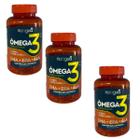 Kit C/3 Omega 3 C/120 Cad Cps 1000mg Dha + Epa + Ala Katigua