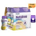 Kit c/ 3 Packs Suplemento Nutridrink Compact Danone Baunilha 125 ML