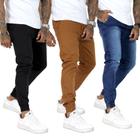 Kit C/ 3 Peças Calça Masculina Jeans Joguer Todos