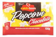 Kit c/ 3 Pipoca para Micro-Ondas Chocolate Caldo Bom 100g